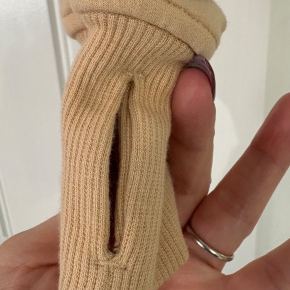 Lululemon Catch a Breath Zip Hoodie Ivory Peach - Picture 8 of 10